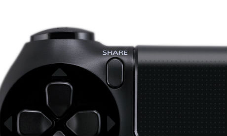Кнопка Share на Playstation 4