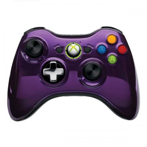 Геймпад Wireless Controller Chrome Purple (Xbox 360)