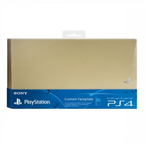 Лицевая панель Sony для PS4 (золотистая)