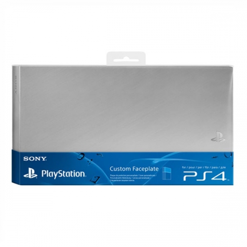 Лицевая панель Sony для PS4 (серебристая)