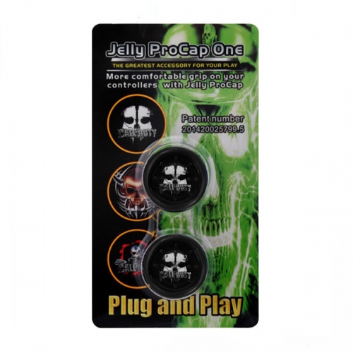 Накладки на стики Jelly ProCap «Scull Ghost» (Xbox One)