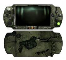 Виниловая наклейка «Бункер» (PSP 3000)
