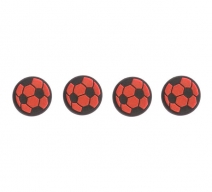 Насадки на стики «Soccer Ball» (Черно-красные)
