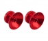 Алюминиевые аналоговые стики Dualshock 4 (Красные)