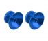 Алюминиевые аналоговые стики Dualshock 4 (Синие)