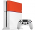 Лицевая панель Sony для PS4 (оранжевая)
