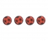 Насадки на стики «Soccer Ball» (Черно-красные)