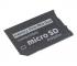 Адаптер с SDHC Micro SD на Memory Stick Pro Duo