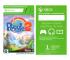 Xbox 360 4Gb E черный c игрой «Peggle 2» + «FIFA 15»