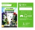 Xbox 360 500Gb E черный c игрой «Fable: Anniversary» + «Plants vs Zombies» + Проводной геймпад